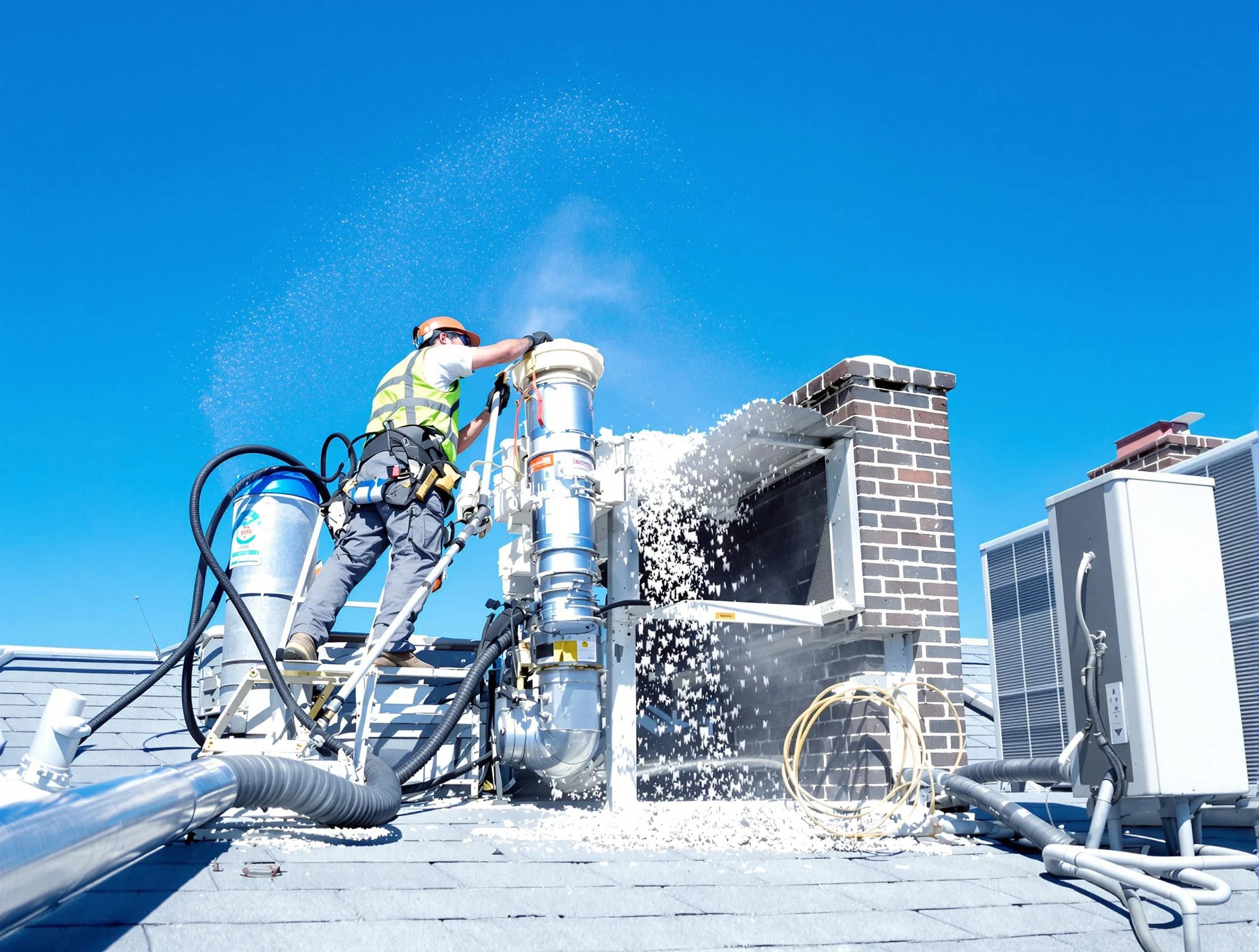 Expert roof dryer vent cleaning by Medford Dryer Vent Cleaning in Medford