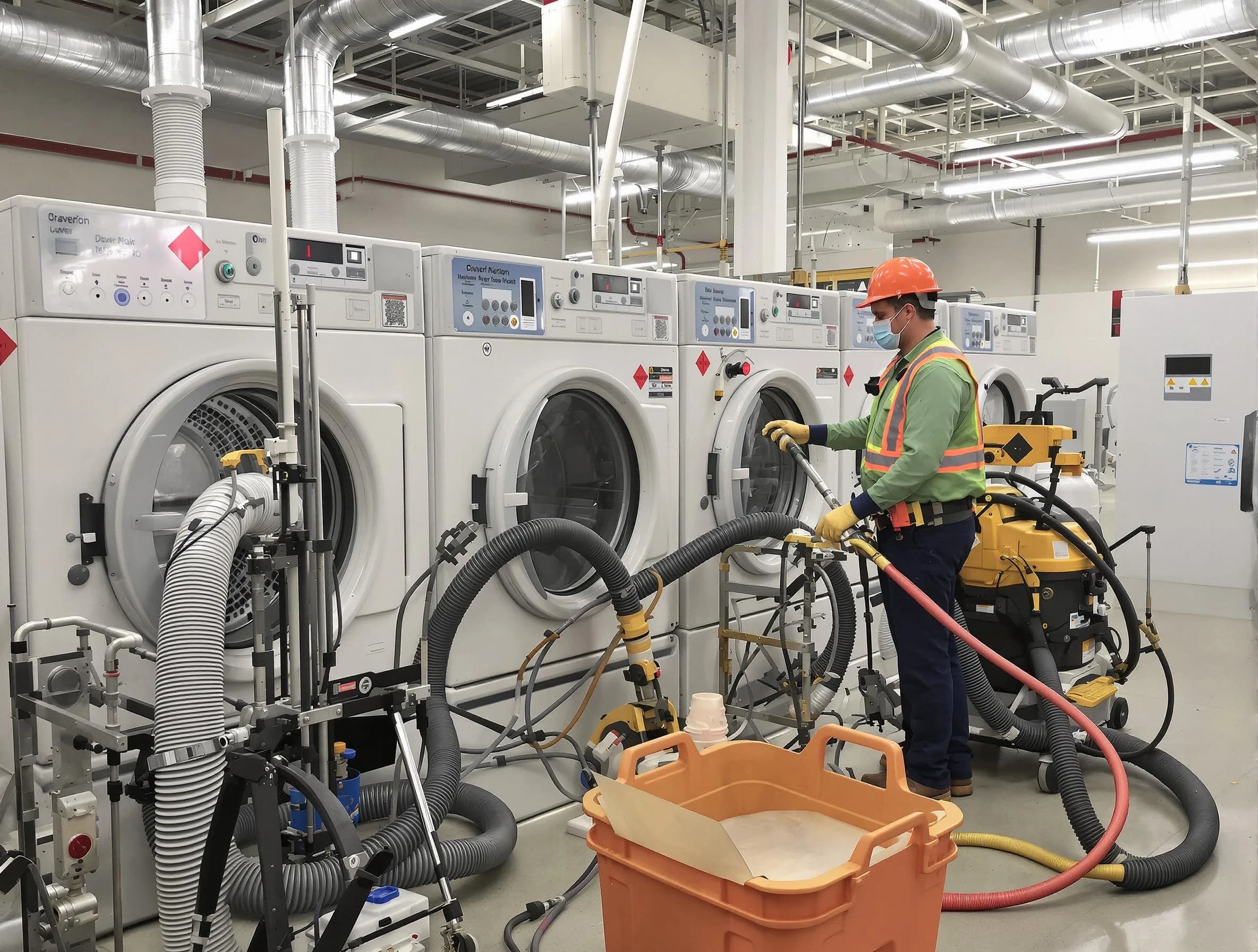 Commercial-grade dryer vent cleaning by Medford Dryer Vent Cleaning in Medford