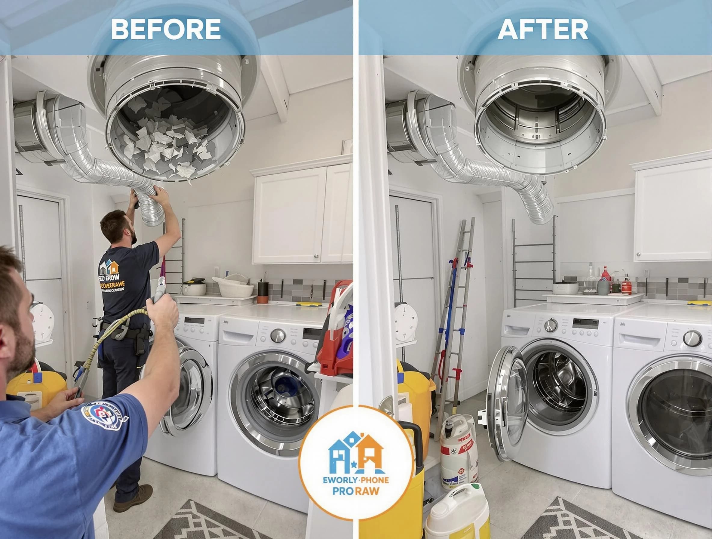 Residential dryer vent cleaning by Medford Dryer Vent Cleaning in Medford