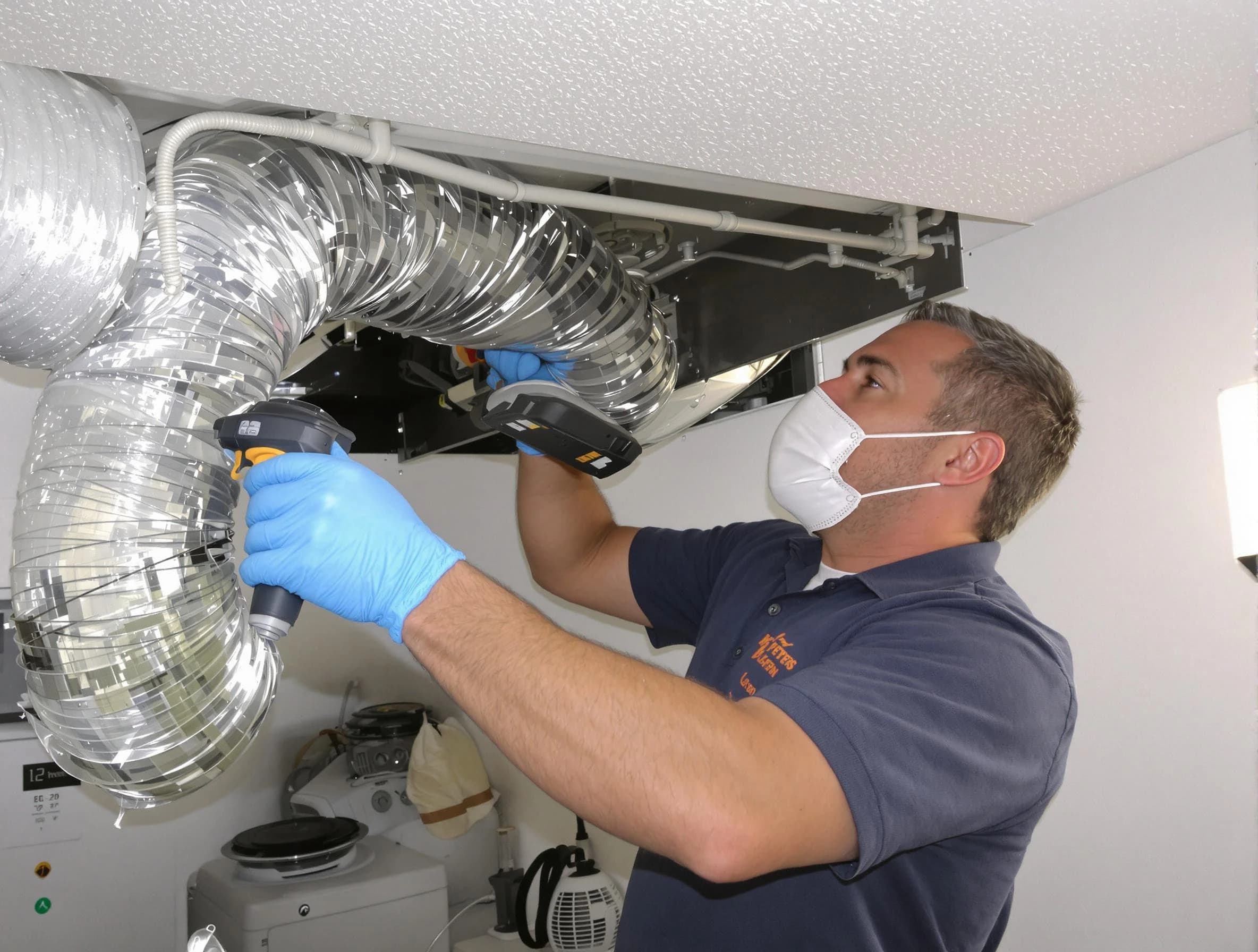 Medford Dryer Vent Cleaning professional performing thorough residential dryer vent cleaning in Medford