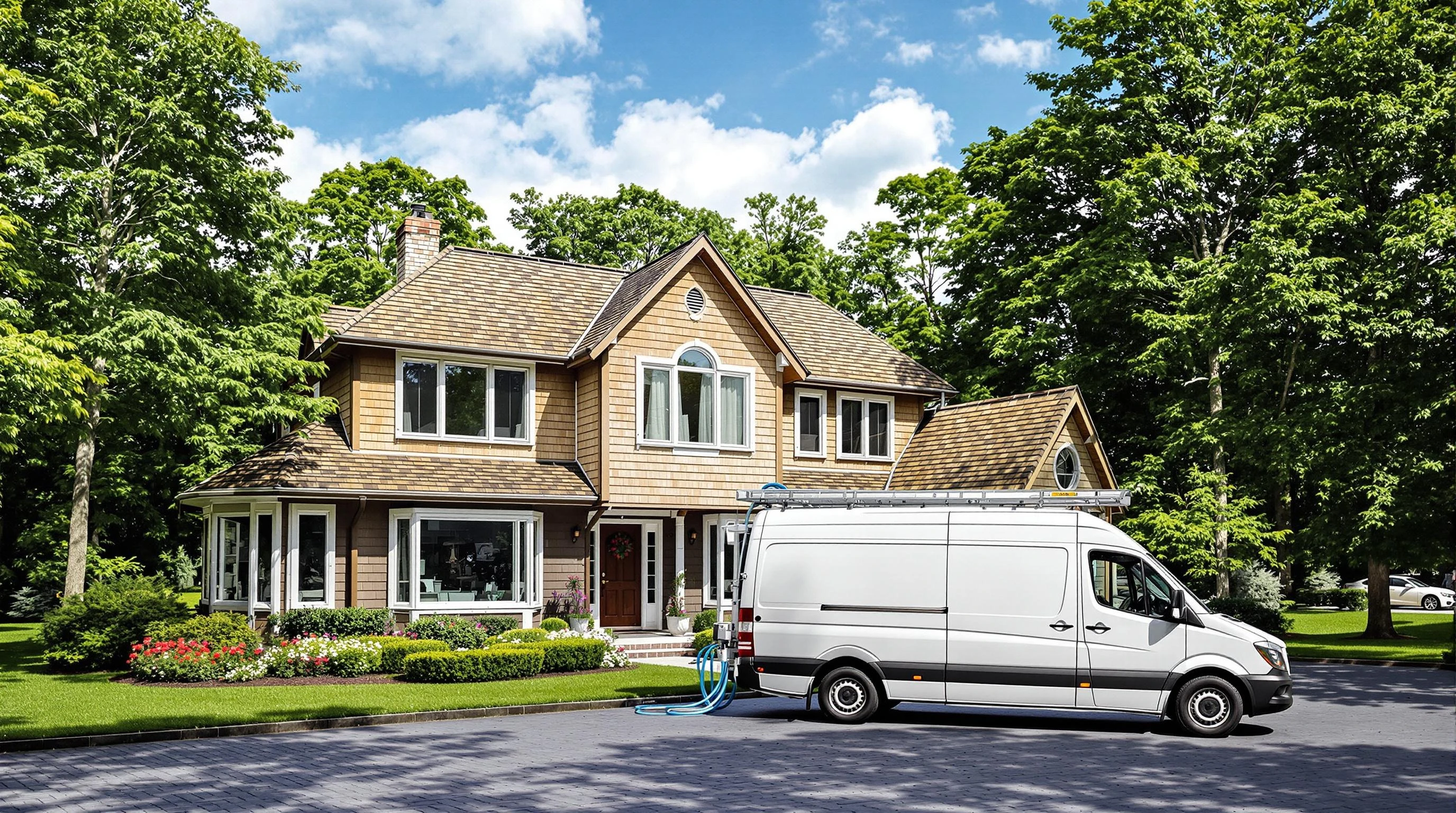 Medford Dryer Vent Cleaning dryer vent cleaning crew working in Melrose, MA