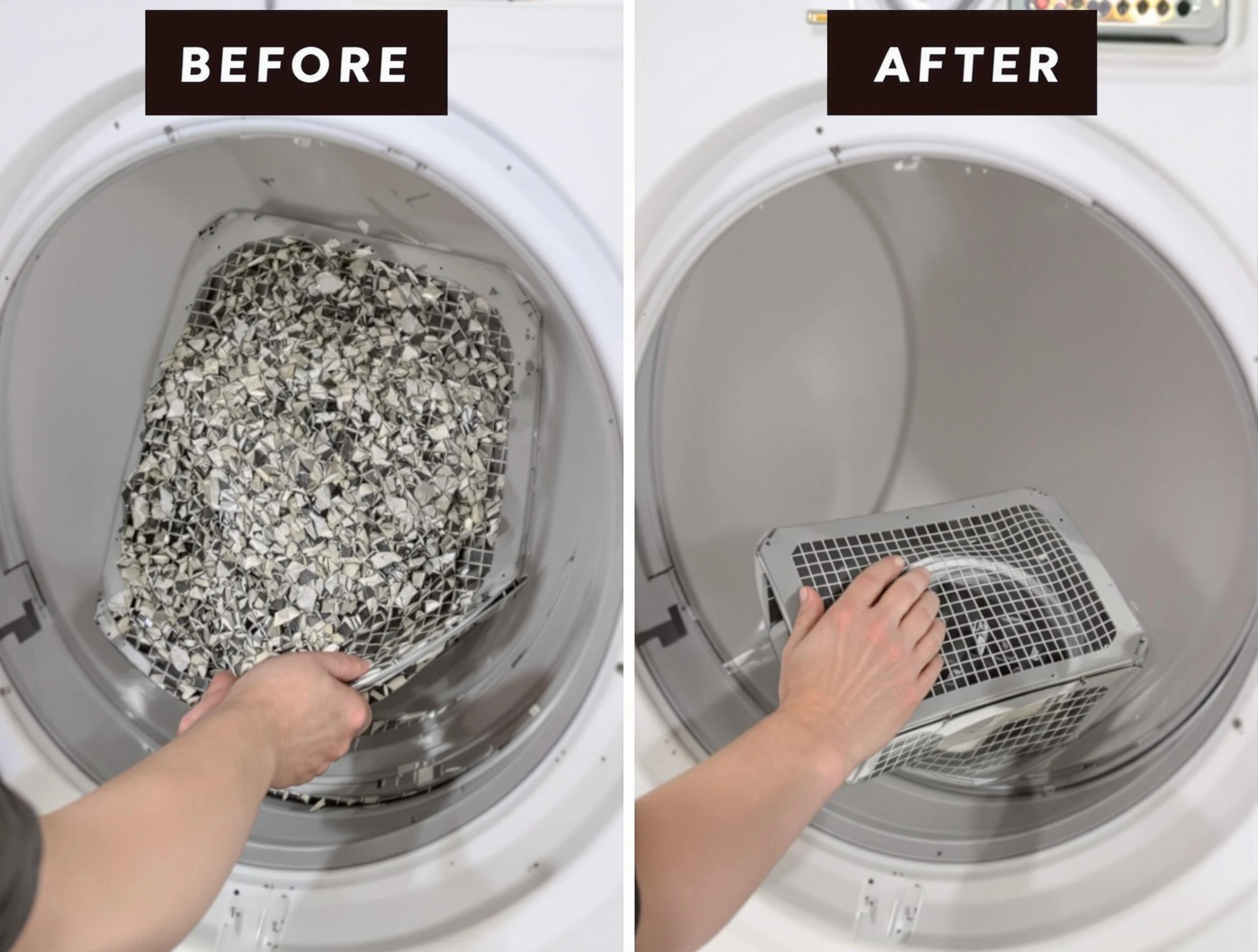 Professional lint trap cleaning by Medford Dryer Vent Cleaning in Medford