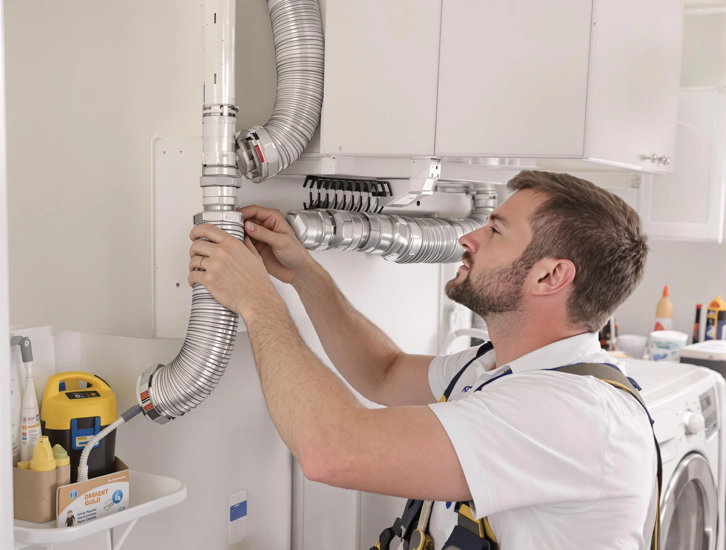 Professional dryer vent repair and installation by Medford Dryer Vent Cleaning in Medford