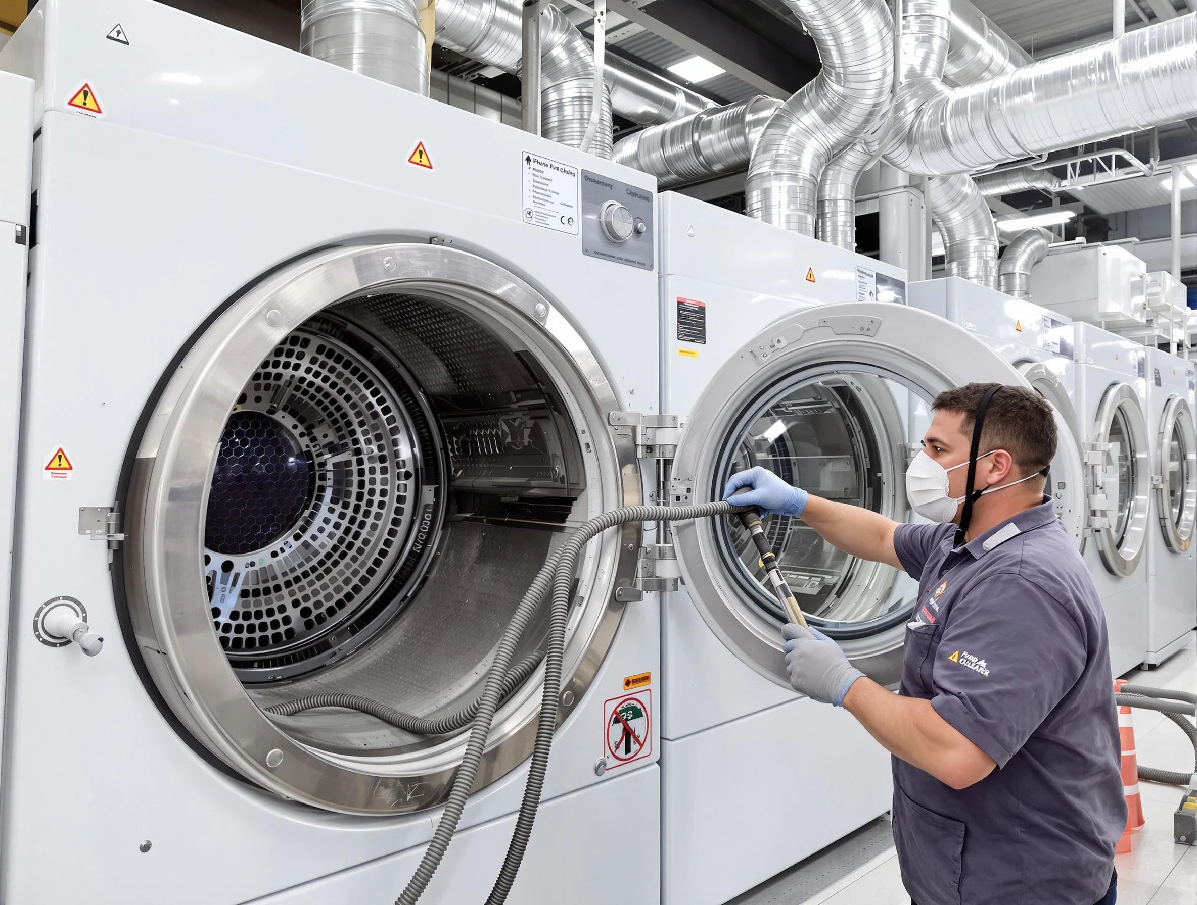 Industrial-grade dryer vent cleaning by Medford Dryer Vent Cleaning in Medford